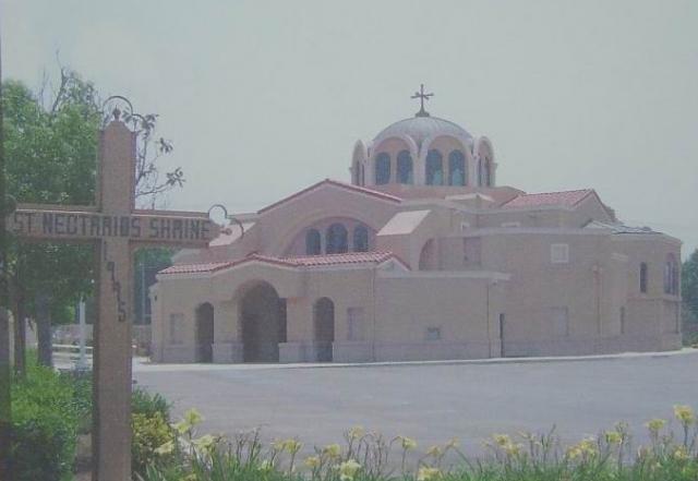 Saint Nectarios Greek Orthodox Church and Shrine Covina California